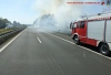 Brand - Freifläche, A81 Richtung Heilbronn, 23.08.2022